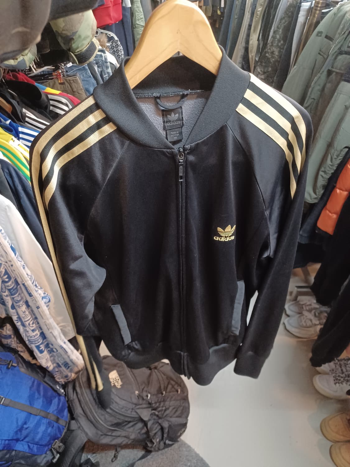 아디다스 대장급 슈퍼스타 트랙 져지 골드 110 상품이미지7