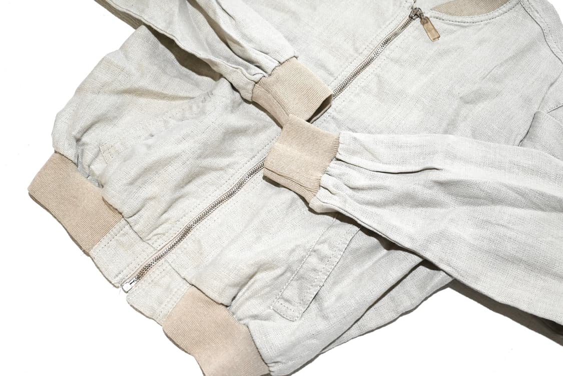 Armani jeans 90s linen bomber 상품이미지4