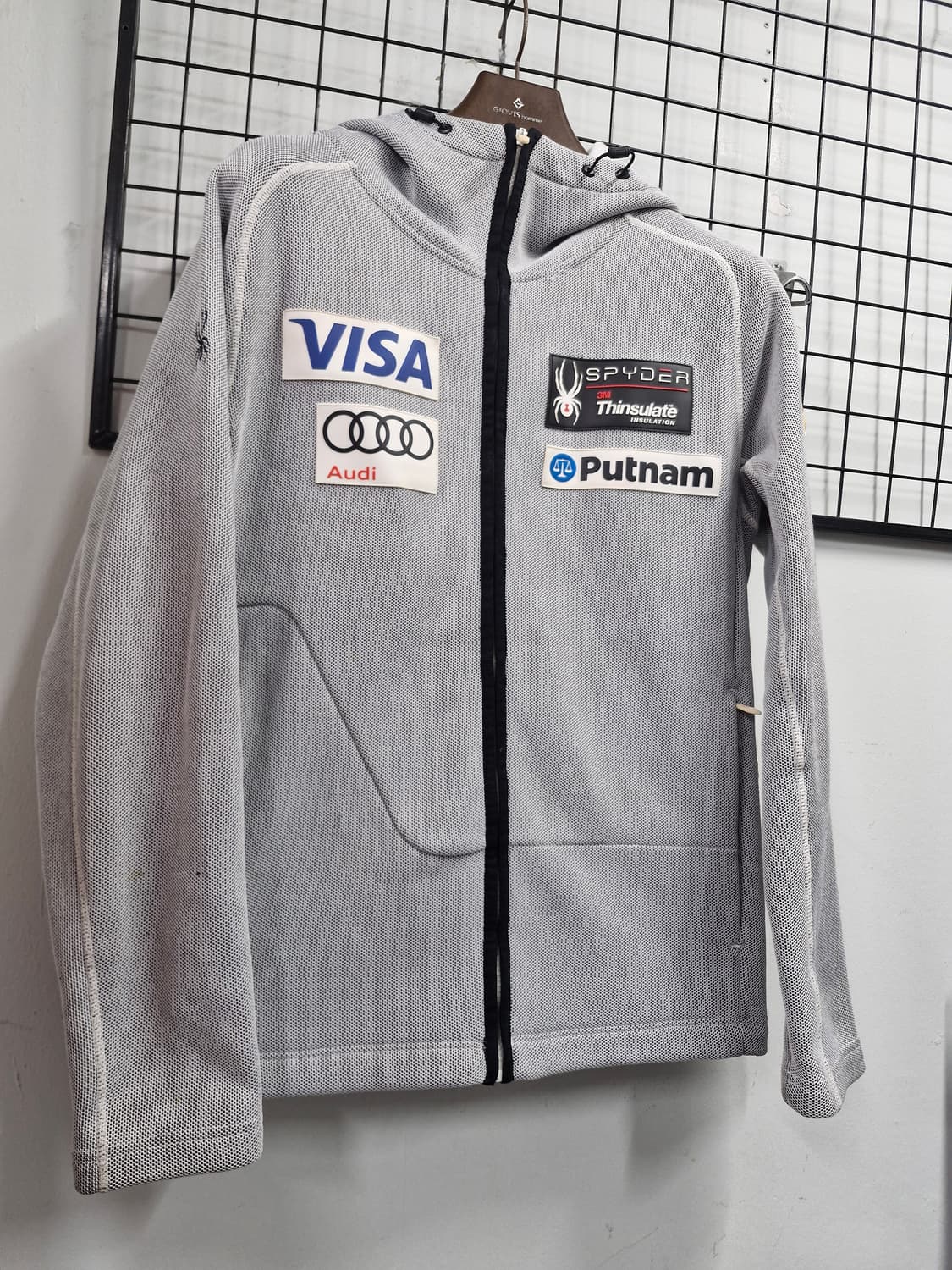 100L 스파이더 US.S.T 기모 후드 집업. 상품이미지2