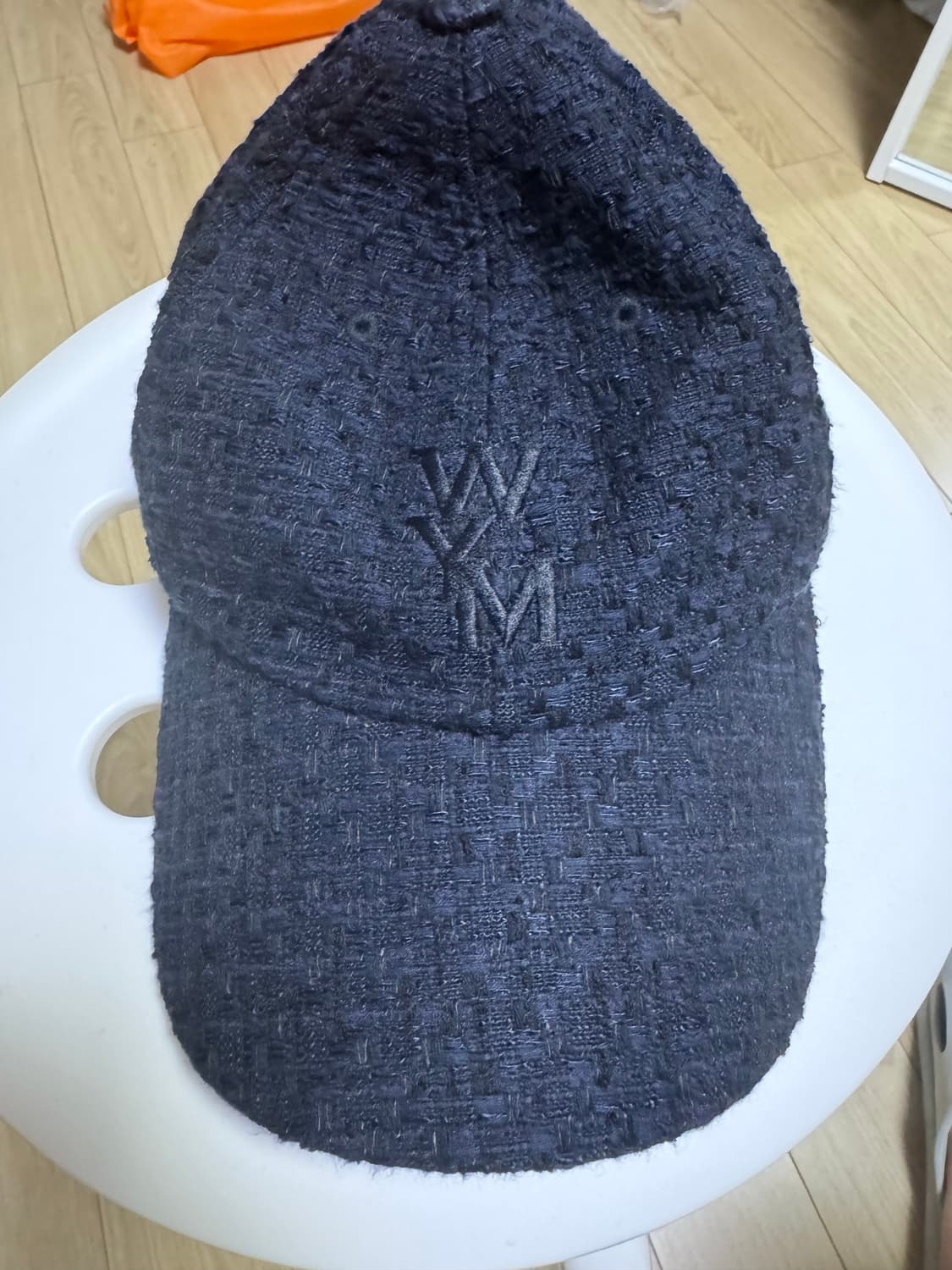 우영미 트위드 볼캡 상품이미지1