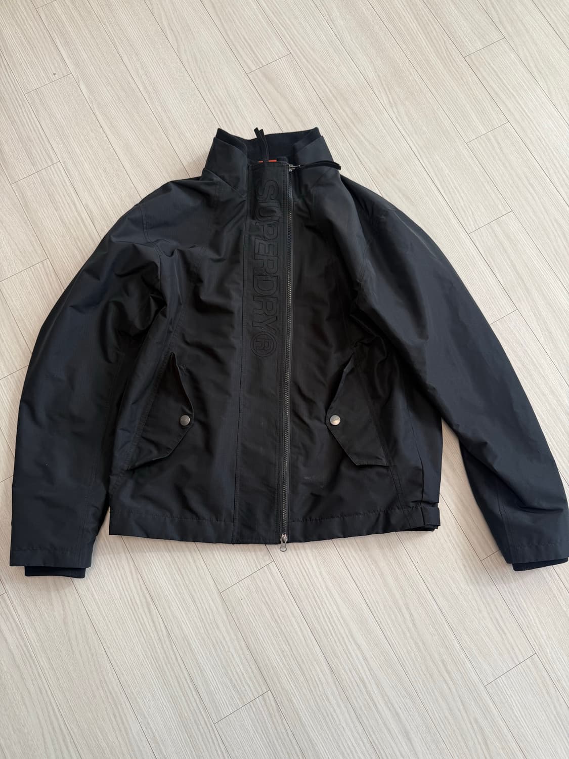 슈퍼드라이 바람막이 블랙  상품이미지1