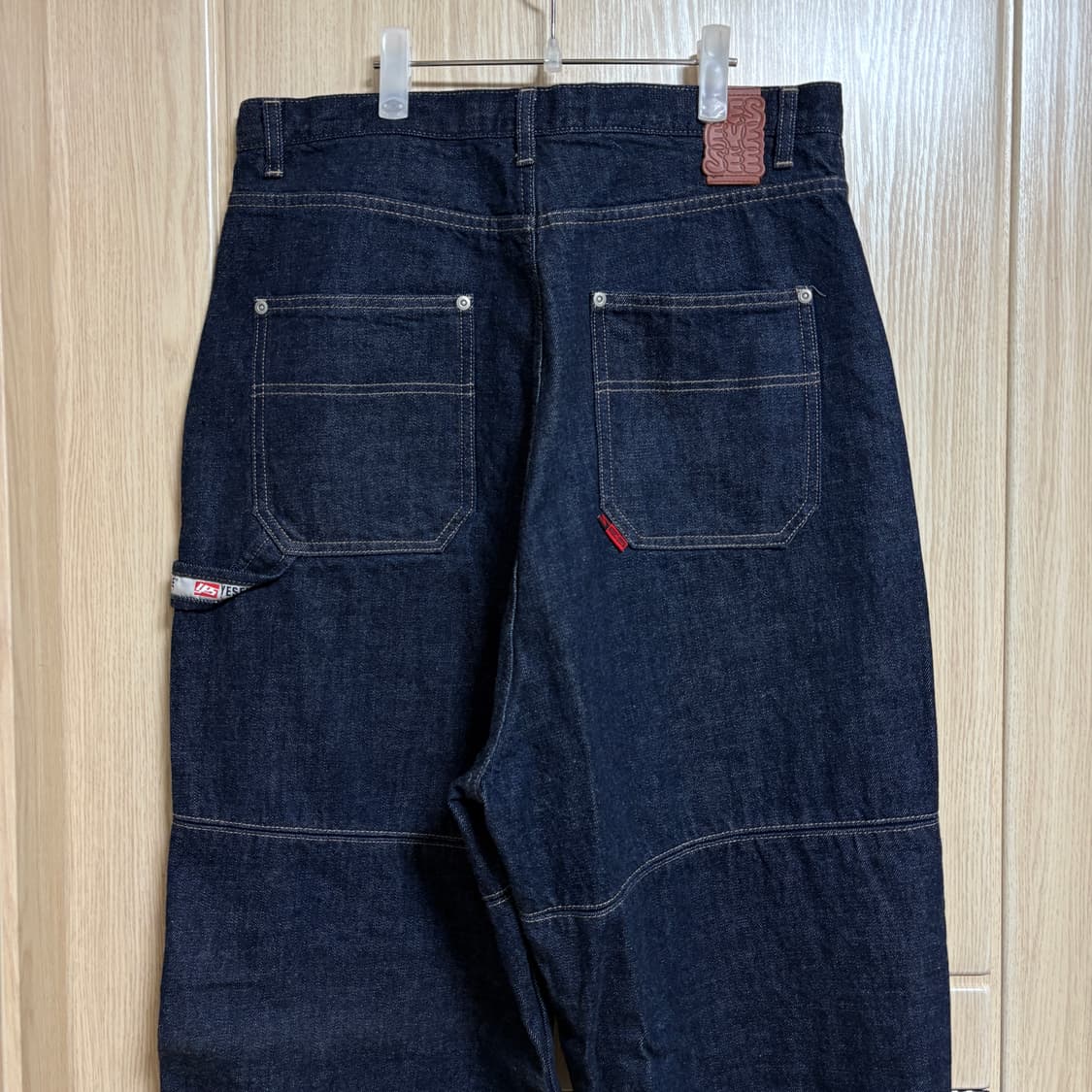 새상품 / L / 예스아이씨 생지 카펜터 데님 팬츠 상품이미지5