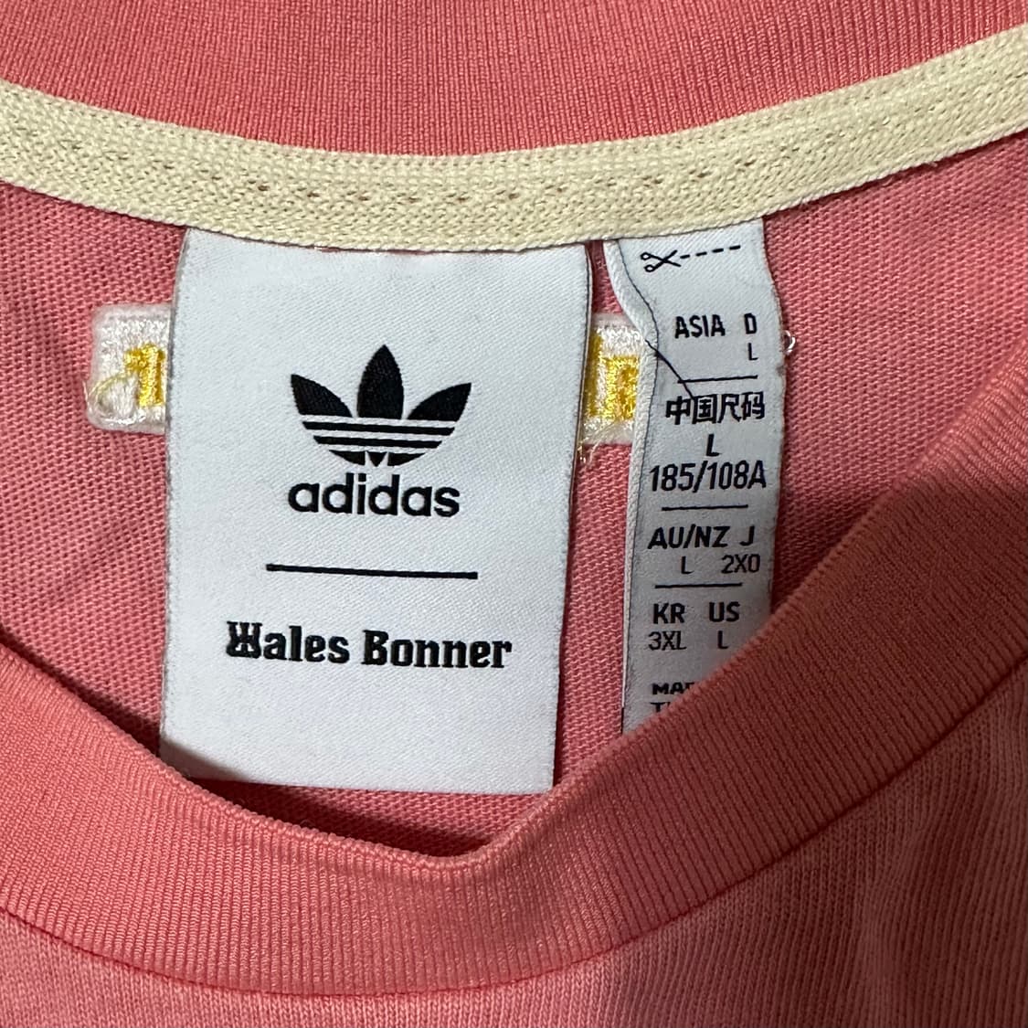 아디다스 x 웨일즈 보너 Wales Boner 오가닉 반팔 저지 티셔츠  상품이미지5