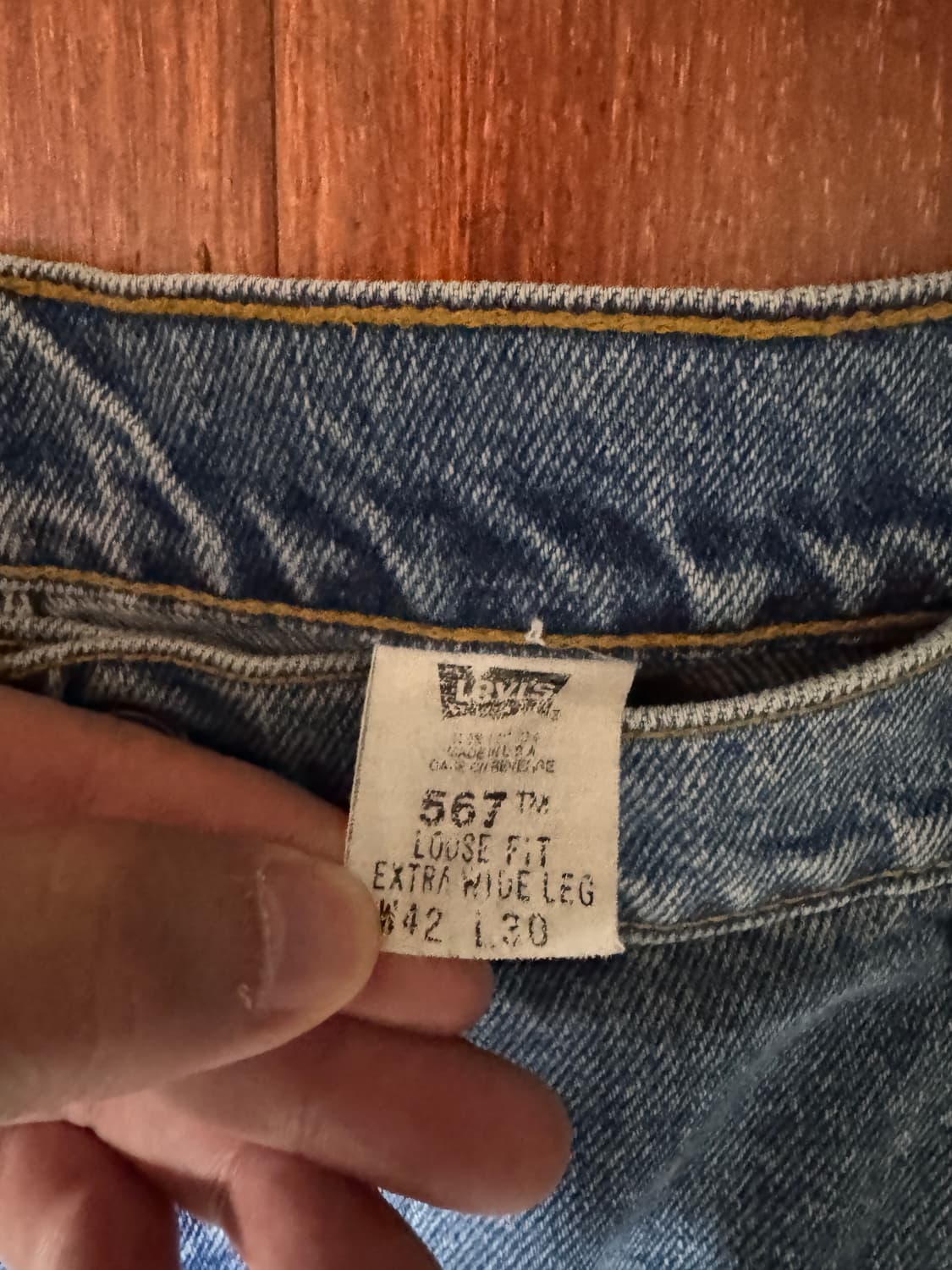 90S 리바이스 567 상품이미지4