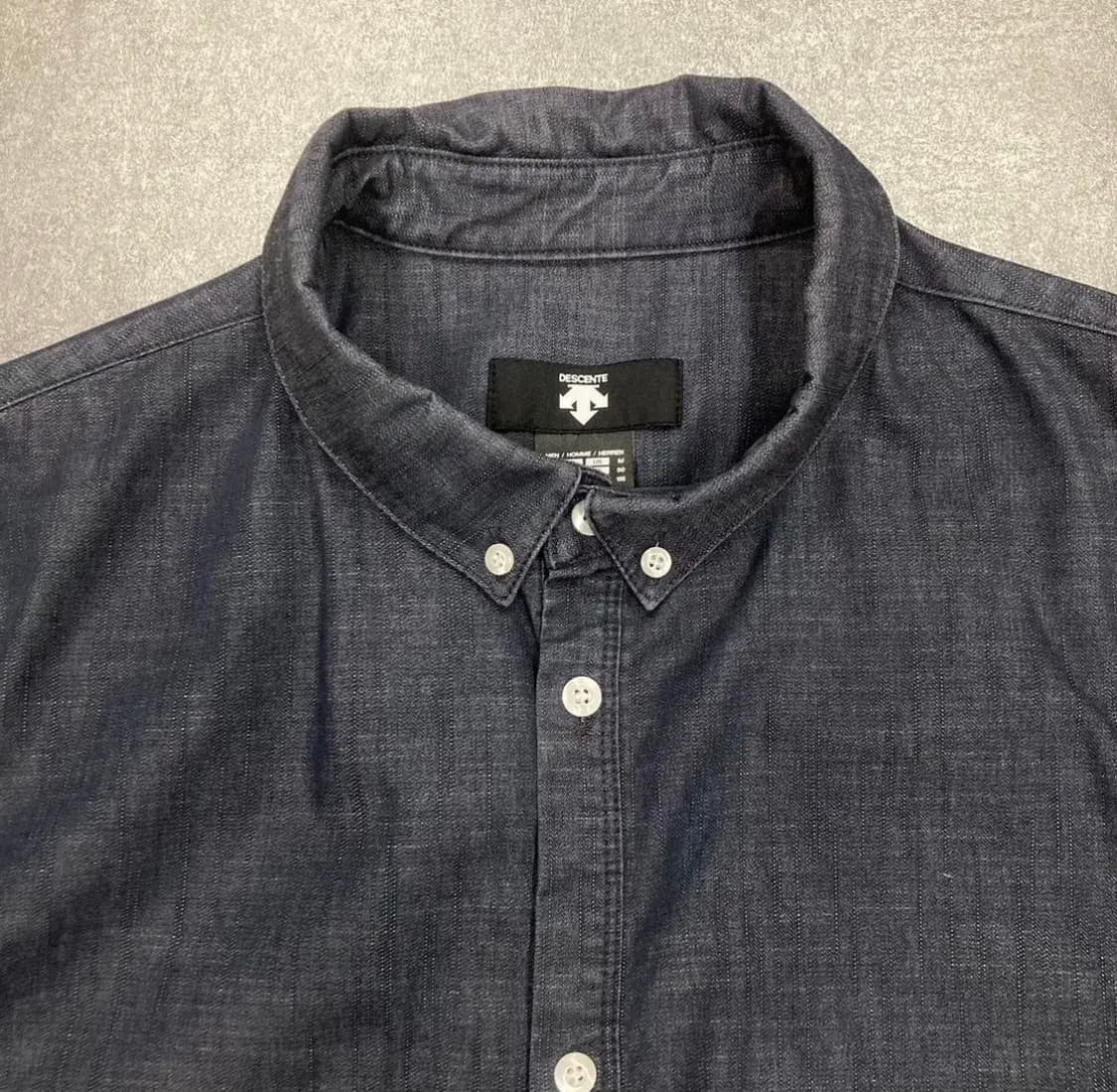(105)데상트 데님 워크셔츠 상품이미지3