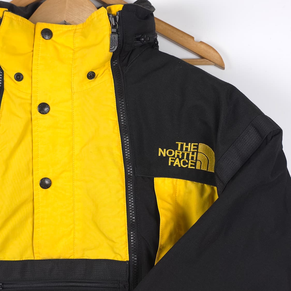 노스페이스 울트랙스 스팁테크 자켓 블랙-옐로우 (XL) 상품이미지4
