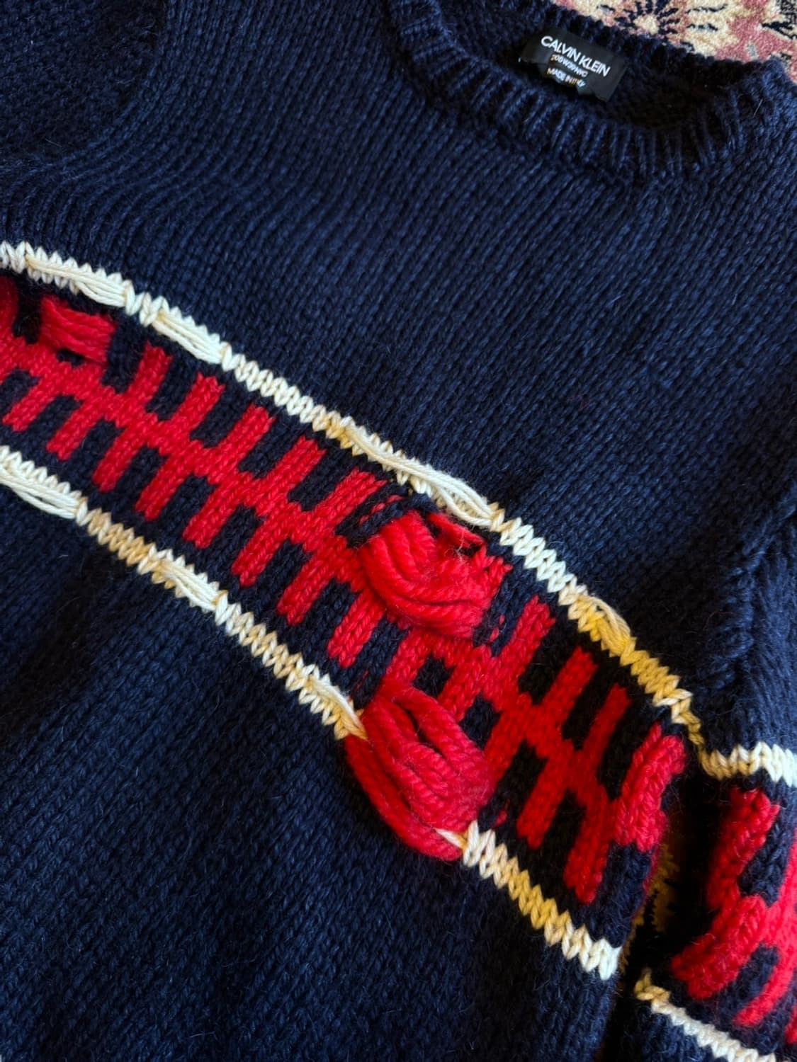 캘빈클라인 205W39NYC by 라프시몬스 니트 100~105 상품이미지4