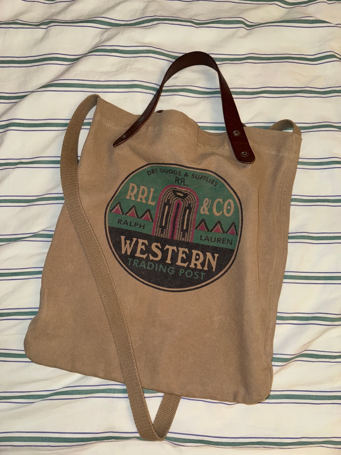 [OS] RRL 더블알엘 2way 토트백 상품이미지1