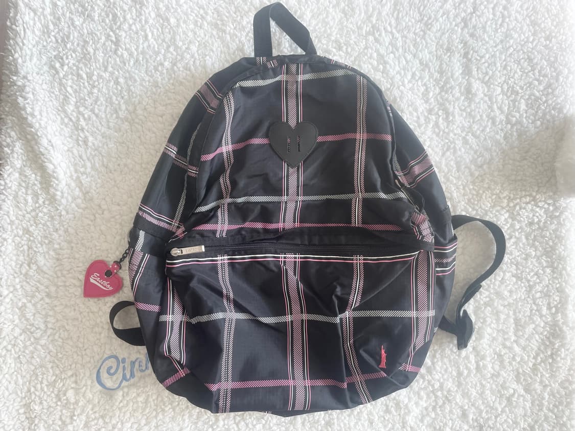 모리걸 빈티지 이스트보이 eastboy 체크 백팩 🖤💗 상품이미지1