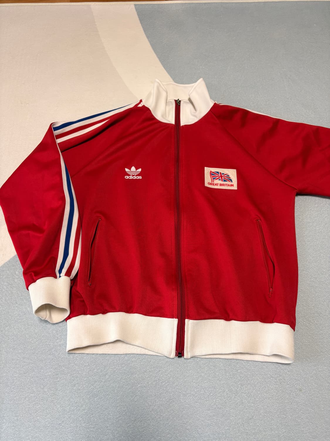 아디다스 영국 빈티지 져지 (이염 없음) 상품이미지1