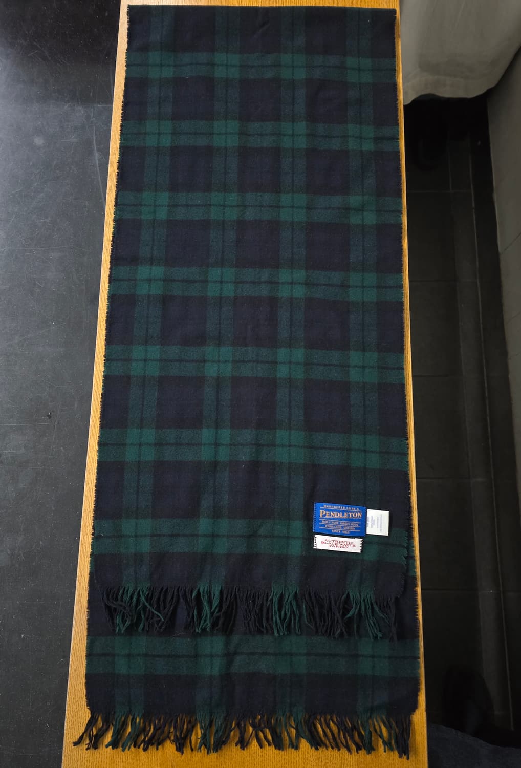 Pendleton 펜들턴 체크패턴 울 머플러 상품이미지4