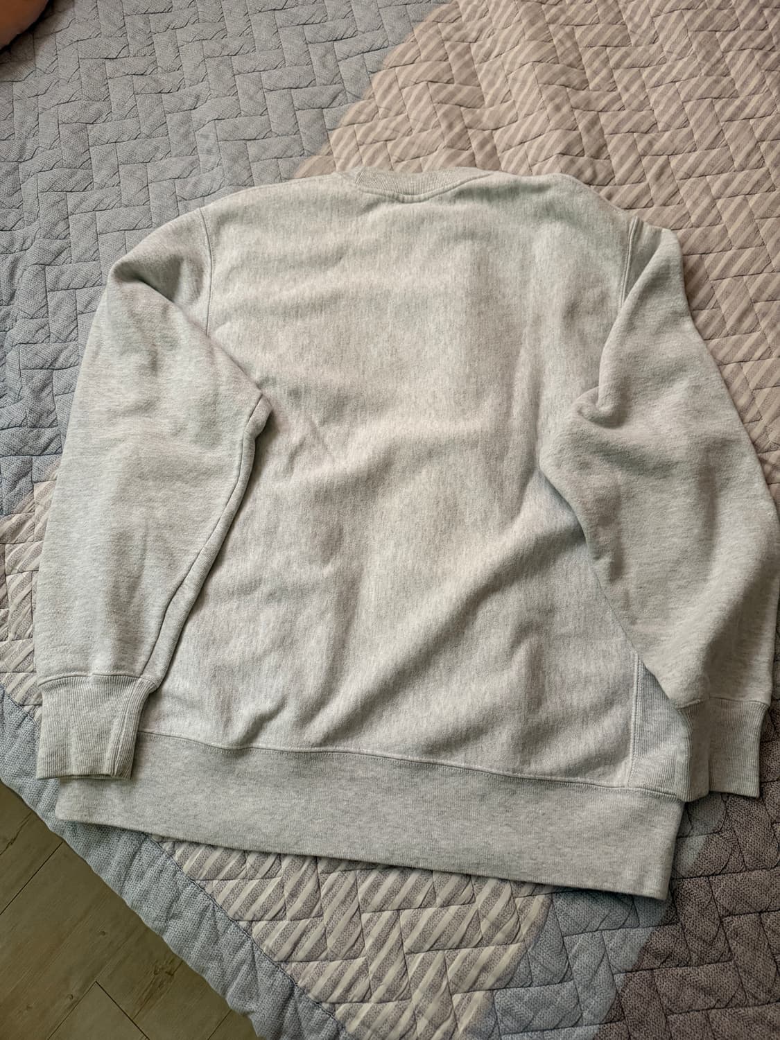 메트로폴리탄 챔피온 리버스위브 맨투맨 멜라지 그레이 L 상품이미지2