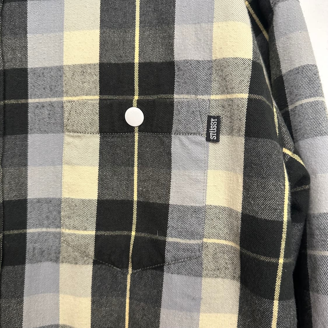 스투시 패디드 플레이드 셔츠 상품이미지3