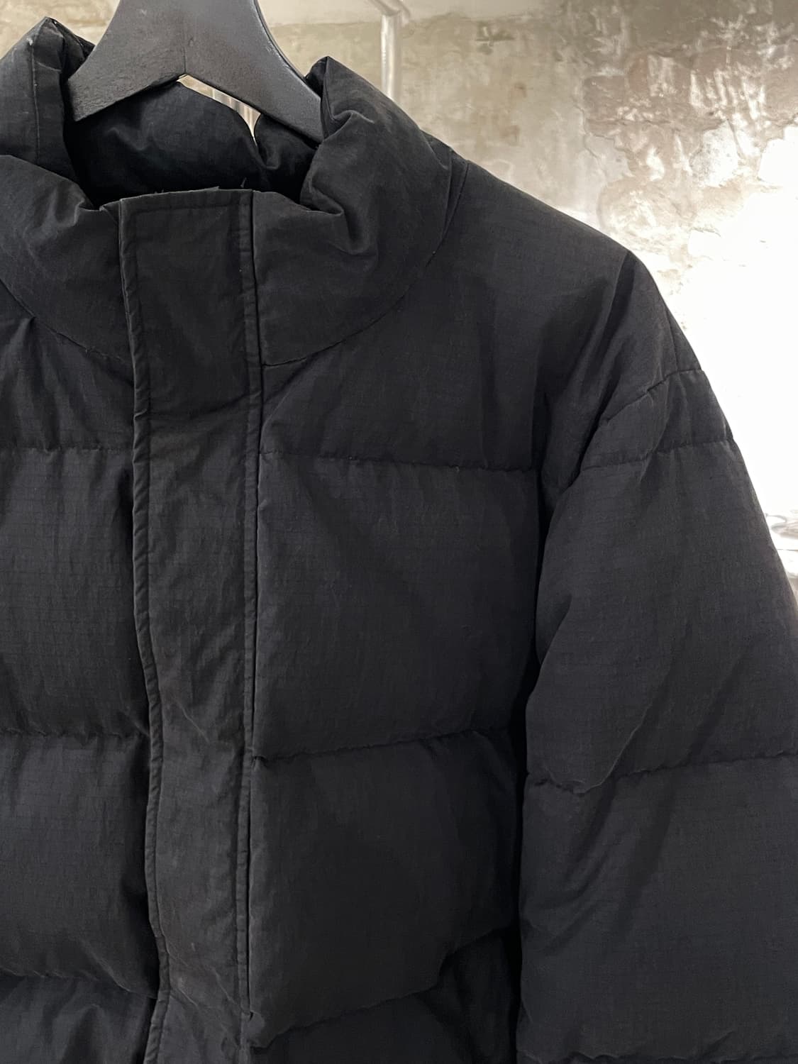 스투시 블랙 립스탑 다운 푸퍼 자켓 상품이미지3