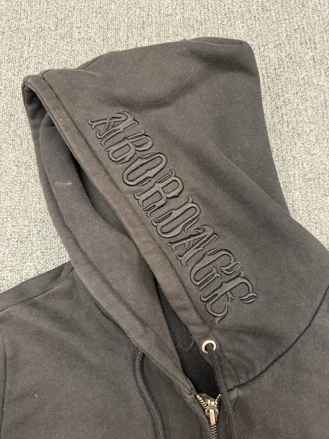 OS)Hiromu takaha 빈티지 스컬 포인트 후드집업 상품이미지4