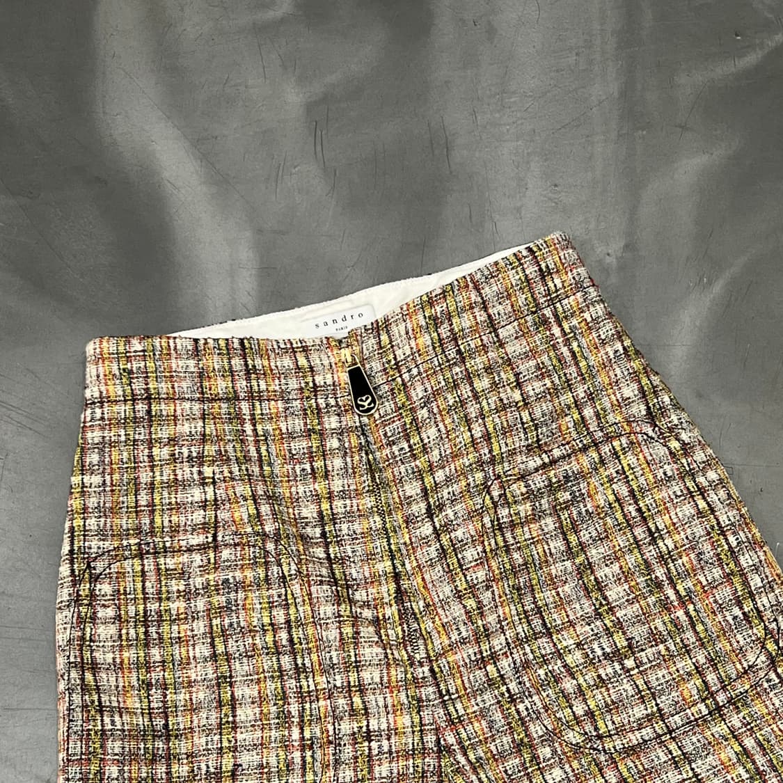  산드로 트위드 숏팬츠 y16380 상품이미지3