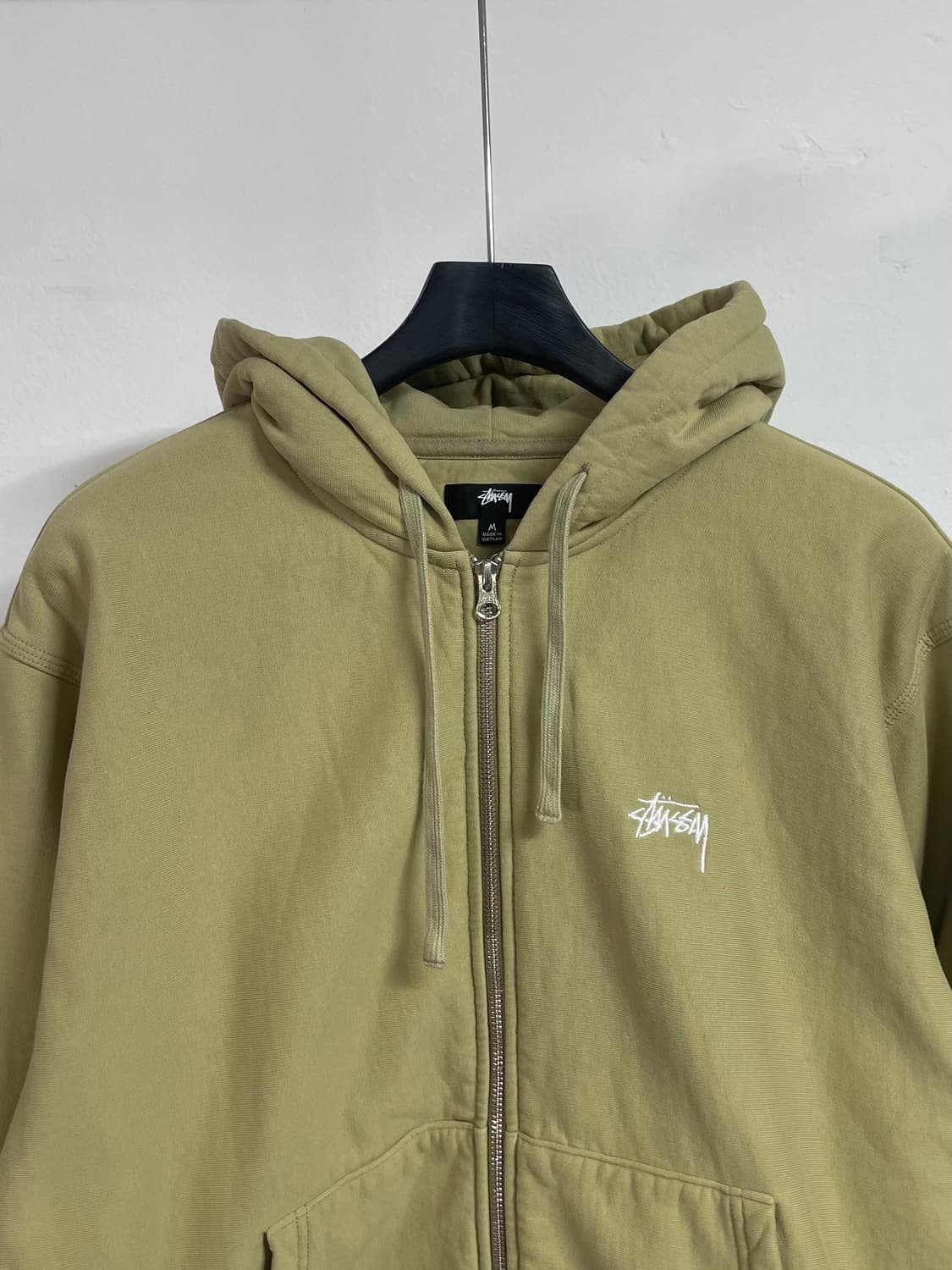 스투시 오버다이드 스탁 로고 후드집업 (on.549) 상품이미지2