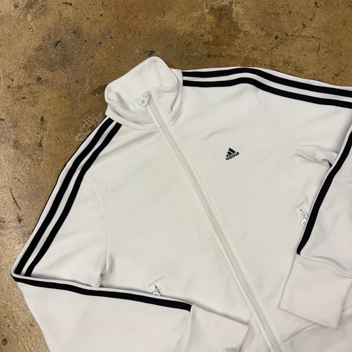 [정품/95] 아디다스 화이트 트랙탑 져지 b18 상품이미지1