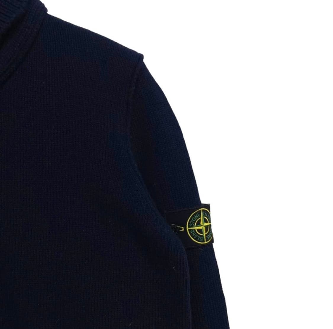 스톤아일랜드 와펜 니트 집업 상품이미지2