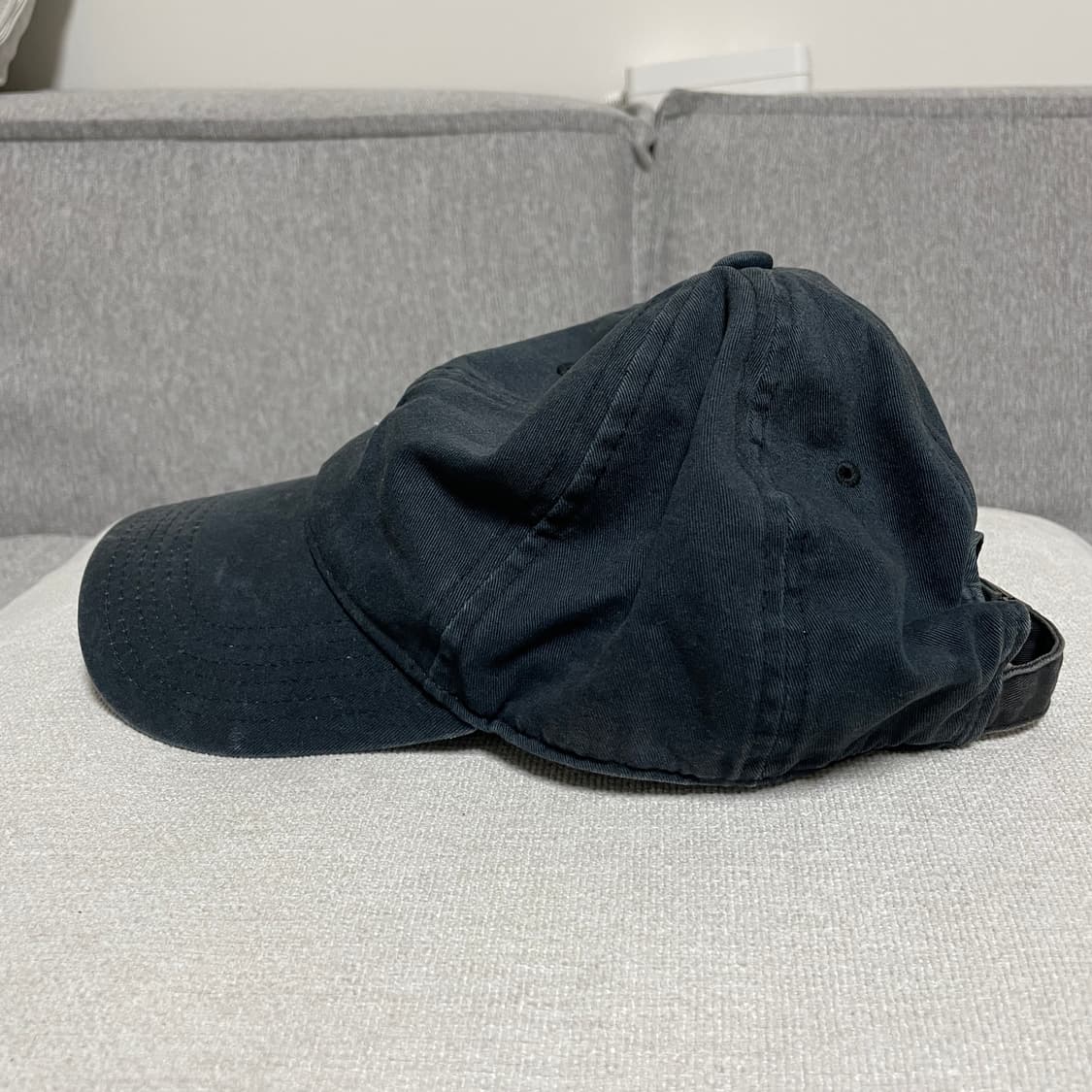 칼하트 이니셜 볼캡(블랙) 상품이미지4