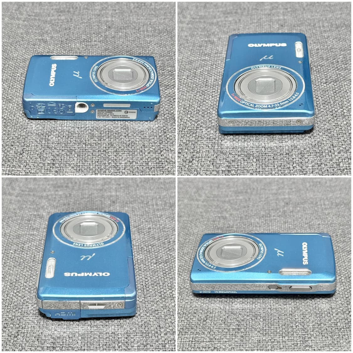 올림푸스 뮤 5010 라이트블루 빈티지디카 상품이미지3