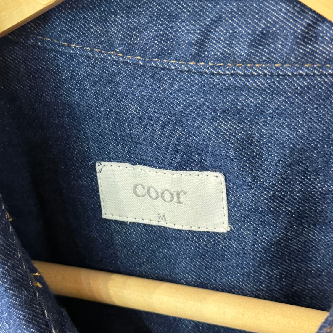 [M] Coor 쿠어 데님셔츠 상품이미지7