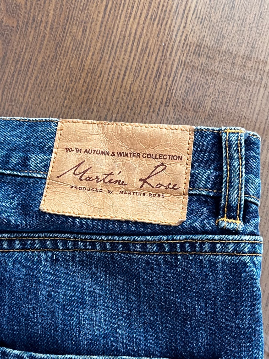 마틴로즈 Martine Rose 90-91 aw 콜렉션 데님 청바지 상품이미지4