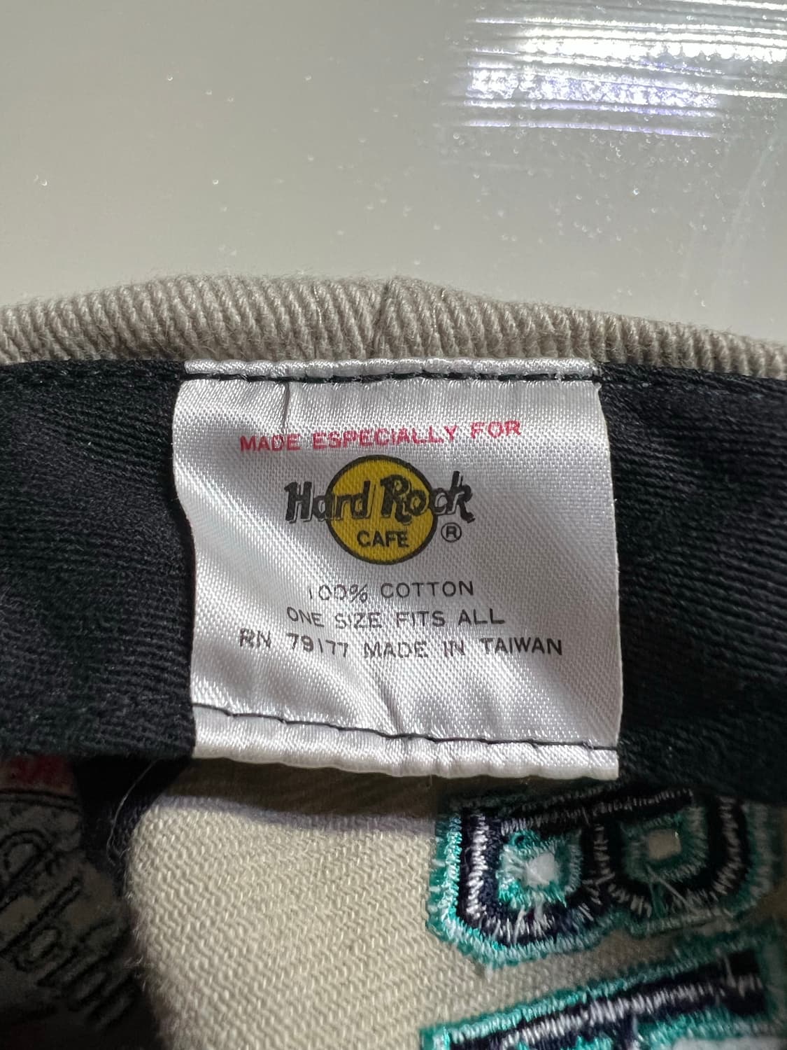 빈티지 하드락카페 자수 볼캡 상품이미지5