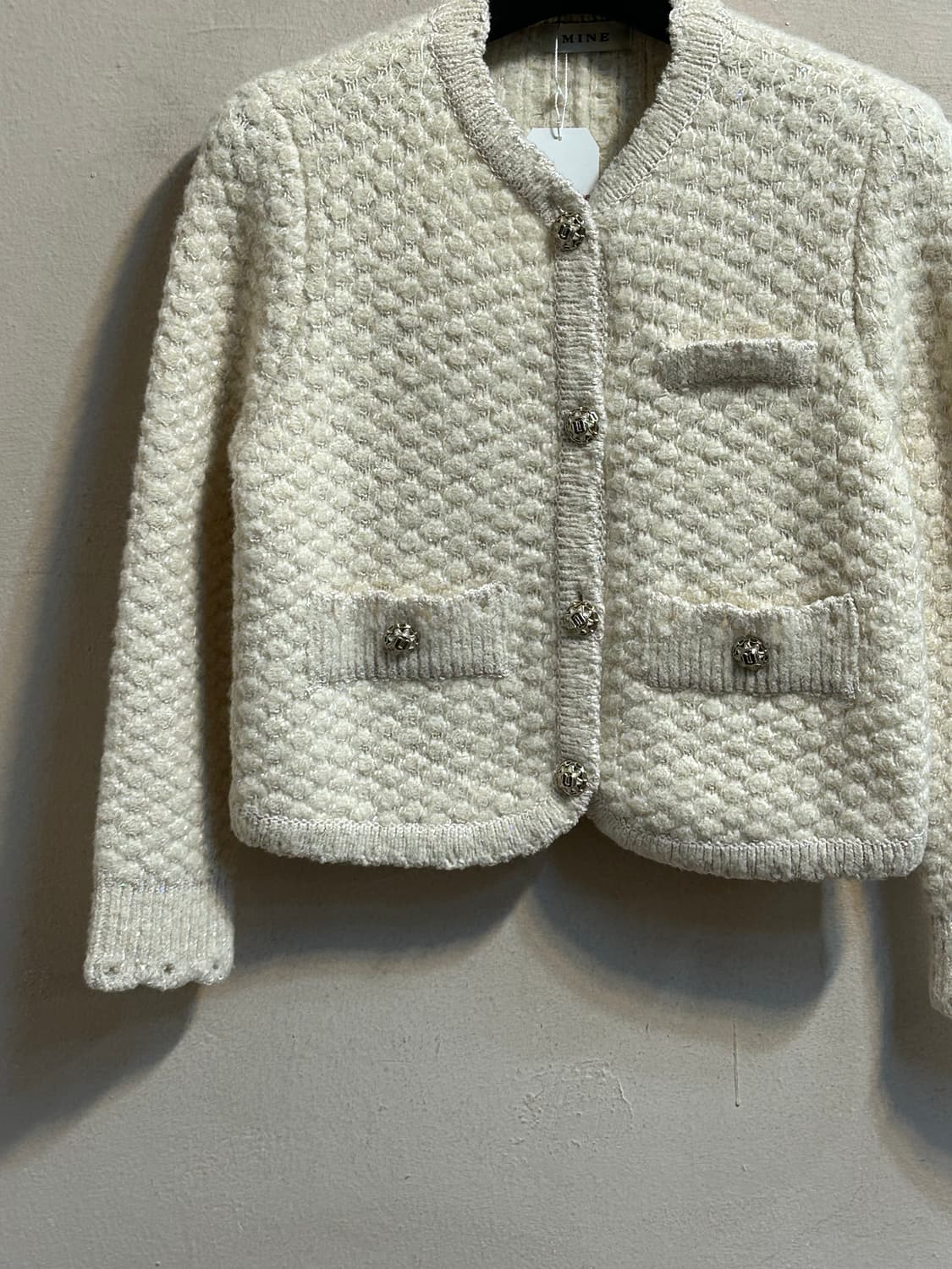 마인 트위드 가디건 상품이미지3