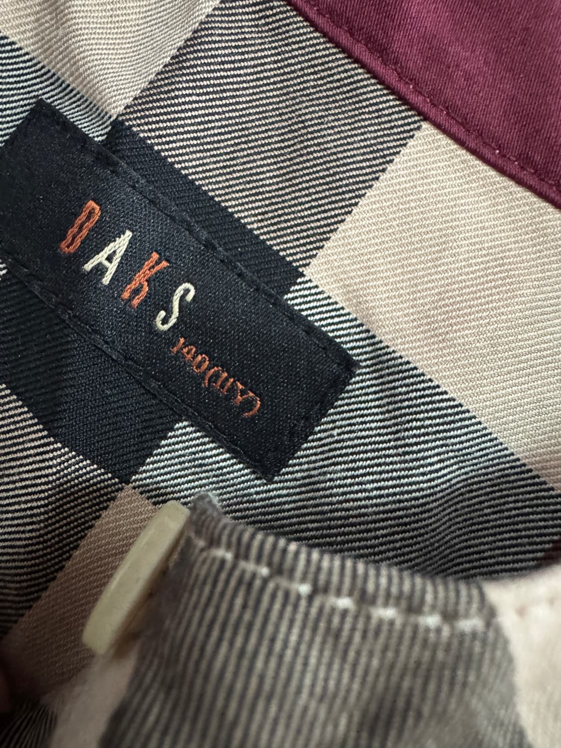 닥스 daks 키즈 시그니처 체크 셔츠 블라우스 140 상품이미지3