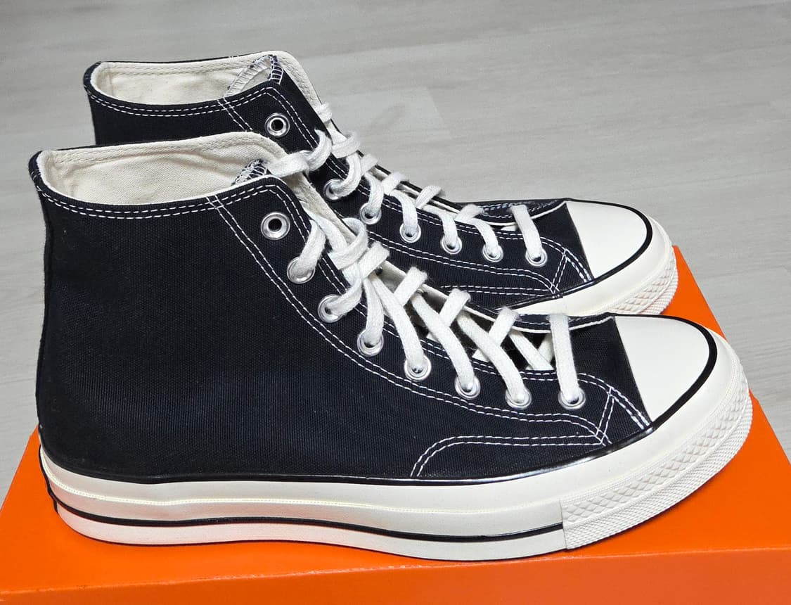 컨버스 척70 하이 블랙  상품이미지4