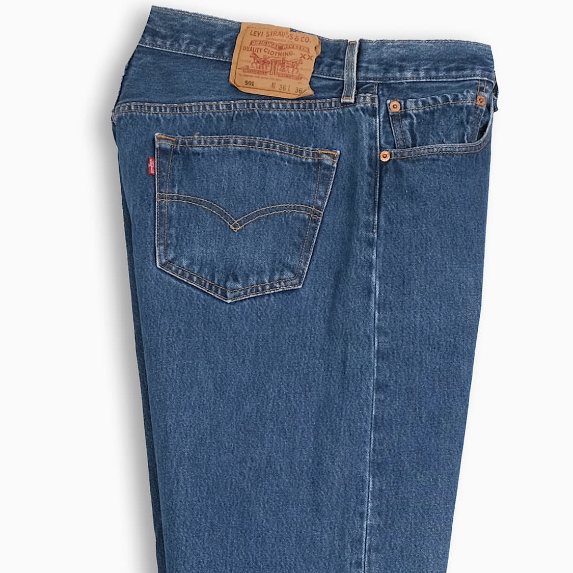 빈티지 리바이스 501 진청 34 인칭 LV50136528 상품이미지5