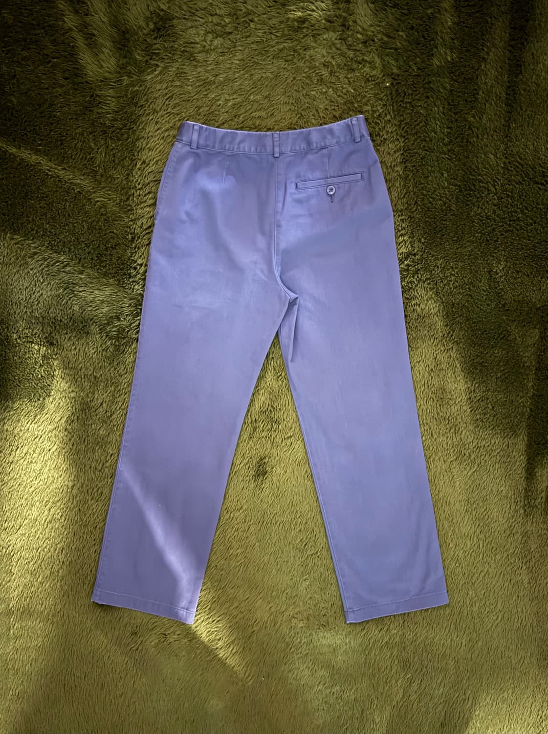 L.L.Bean 엘엘빈 재팬 클래식 핏 워시드 코튼 치노 팬츠 블루 상품이미지7