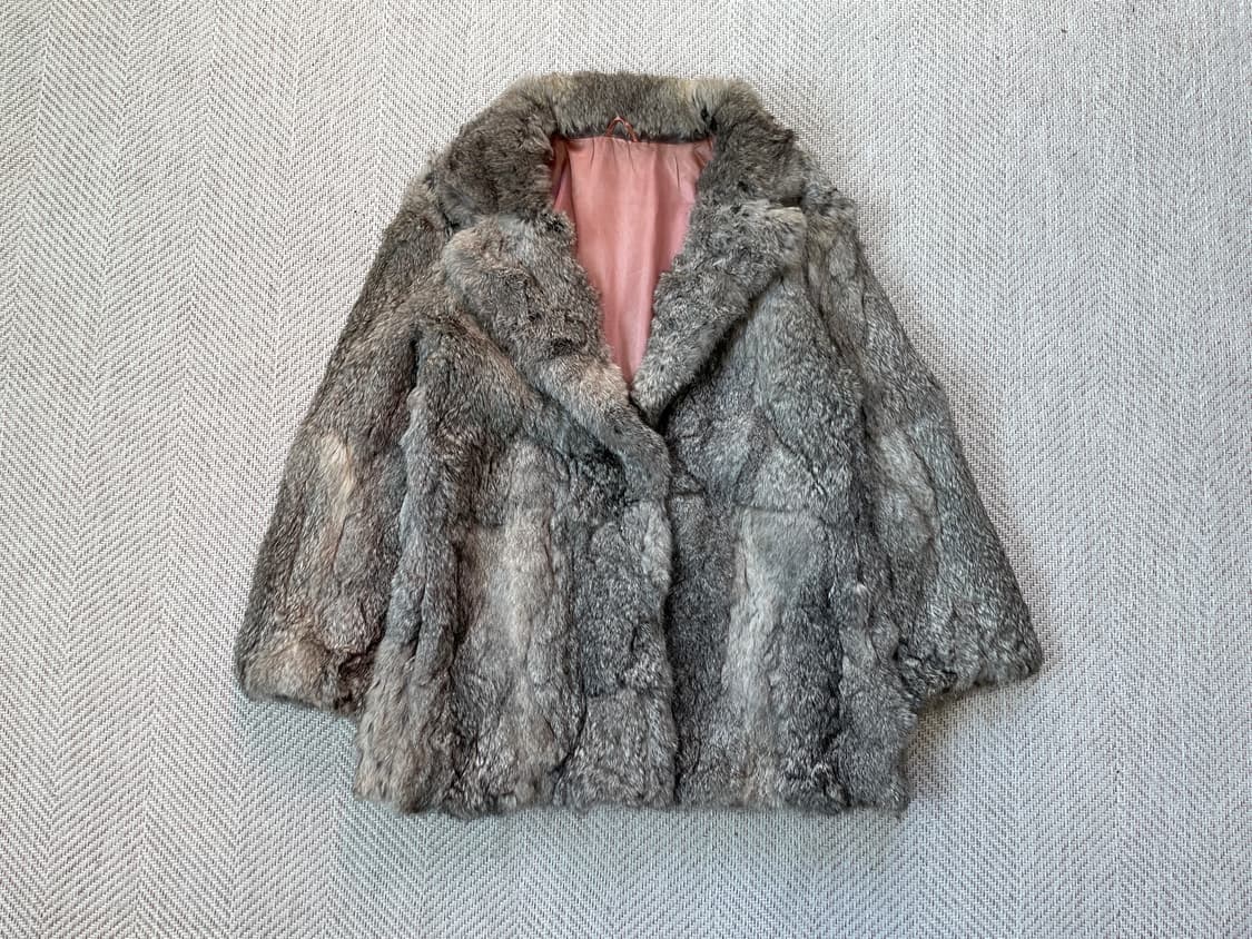 빈티지 퍼 코트 J03781 상품이미지1