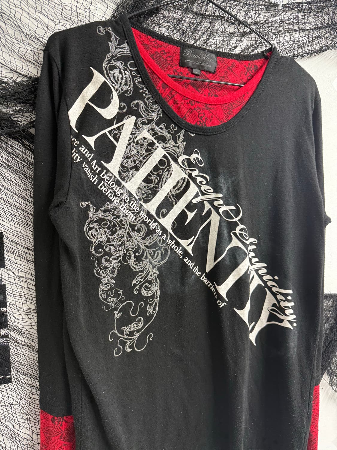 00s punk mood layered longsleeve 상품이미지2