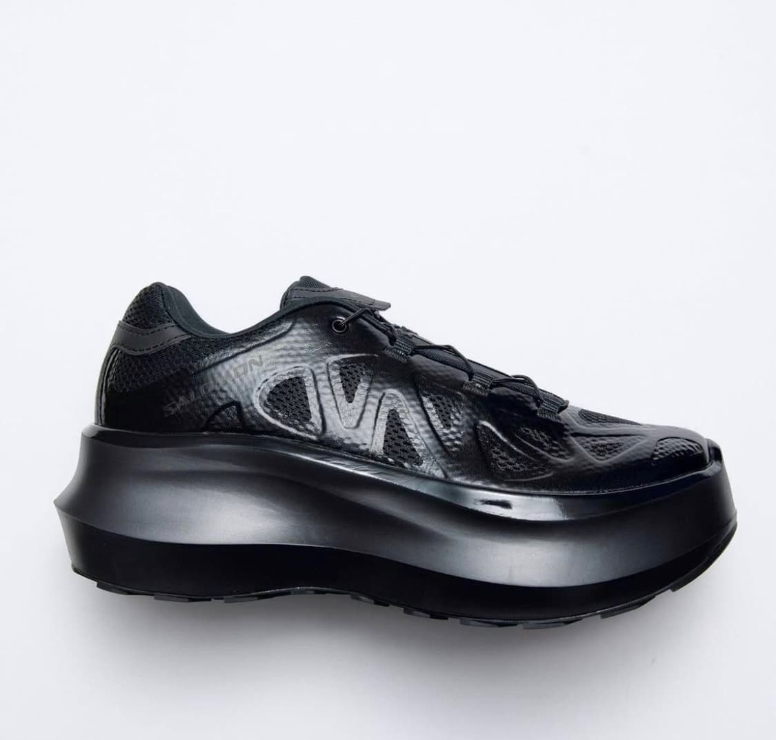 [235] 꼼데가르송 x 살로몬 XT 위스퍼 플랫폼 블랙 26ss 상품이미지1