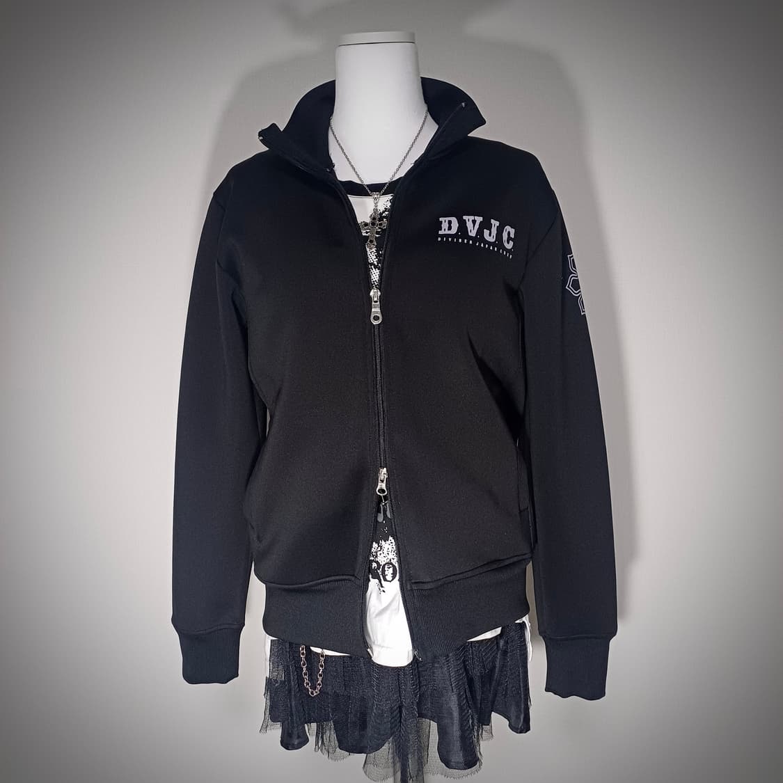 Diviner 투웨이 해골 펑크 져지 상품이미지2