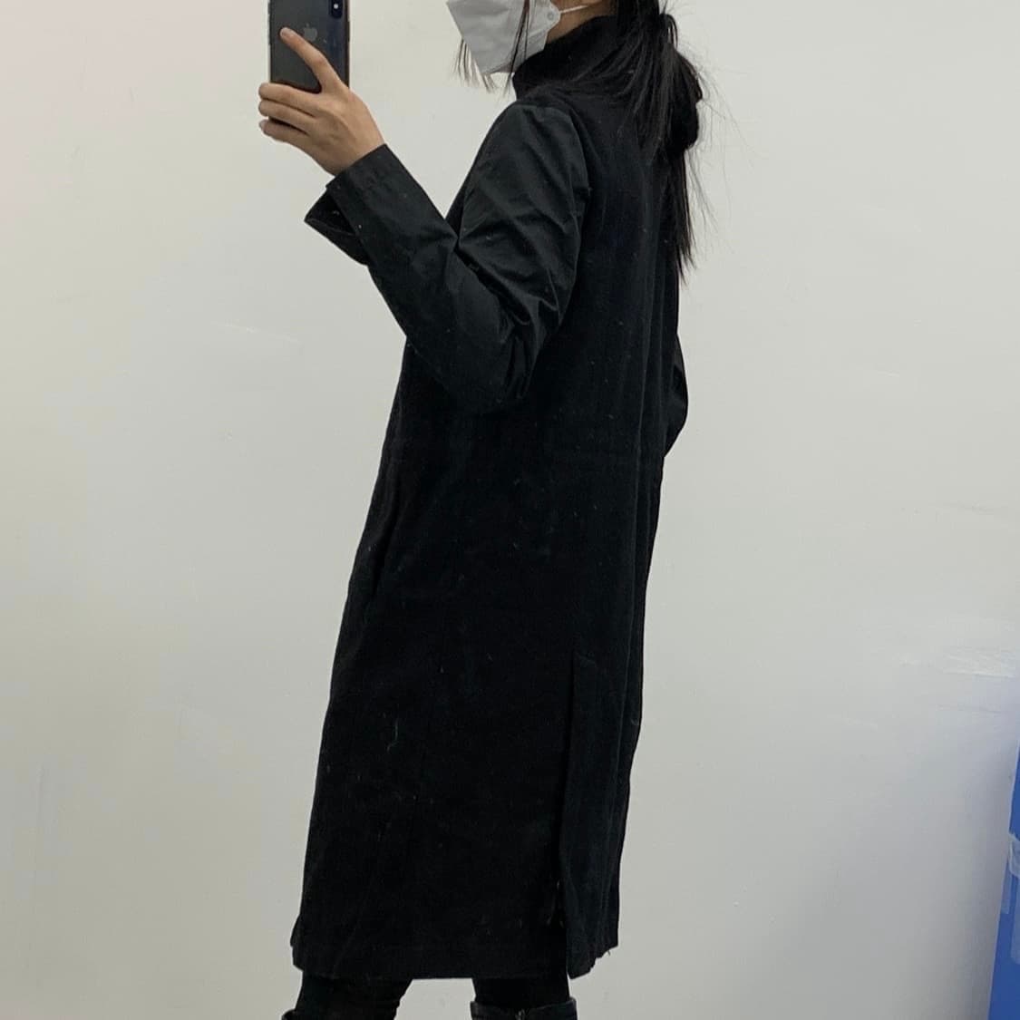 MM6 마르지엘라 하이넥 코트 상품이미지7