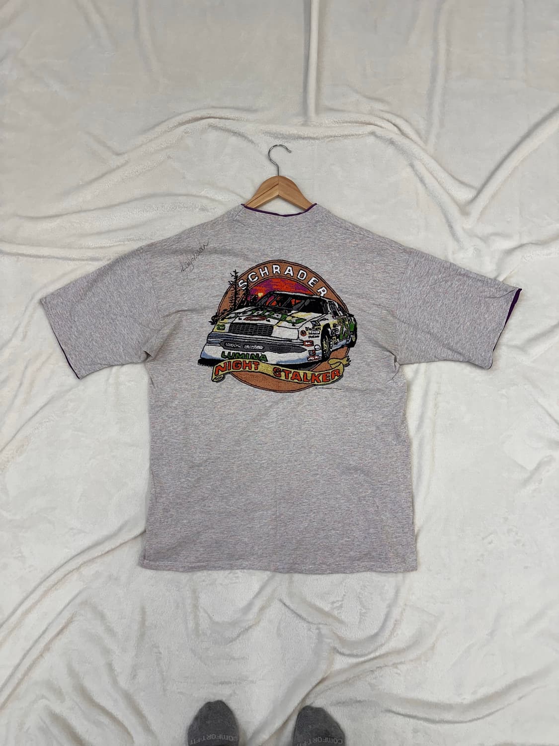 (F)SEVEN BY SEVEN 자수 패치 레이어드 반팔 상품이미지6