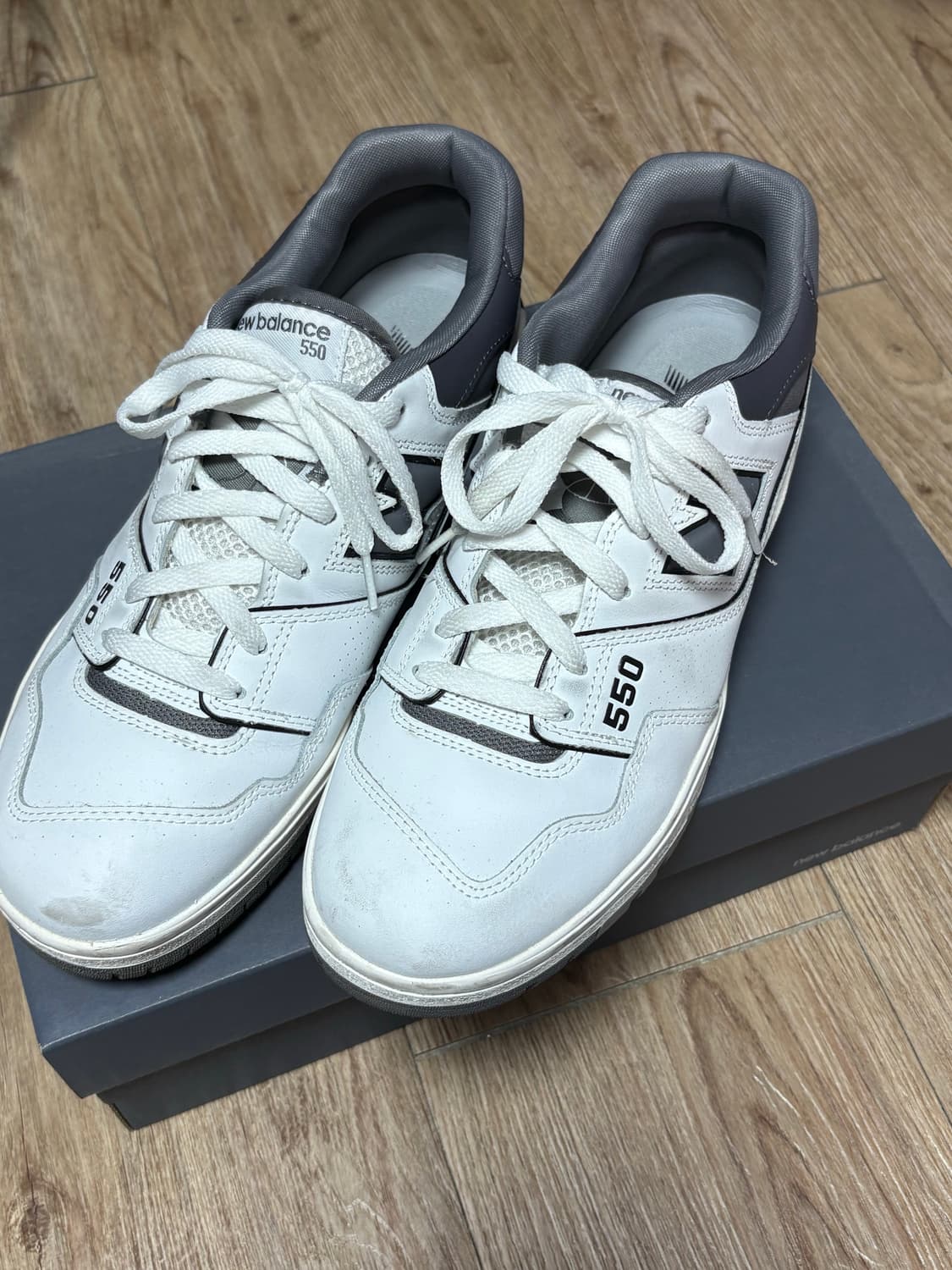 뉴발란스 550 화이트 그레이 (290) 상품이미지2