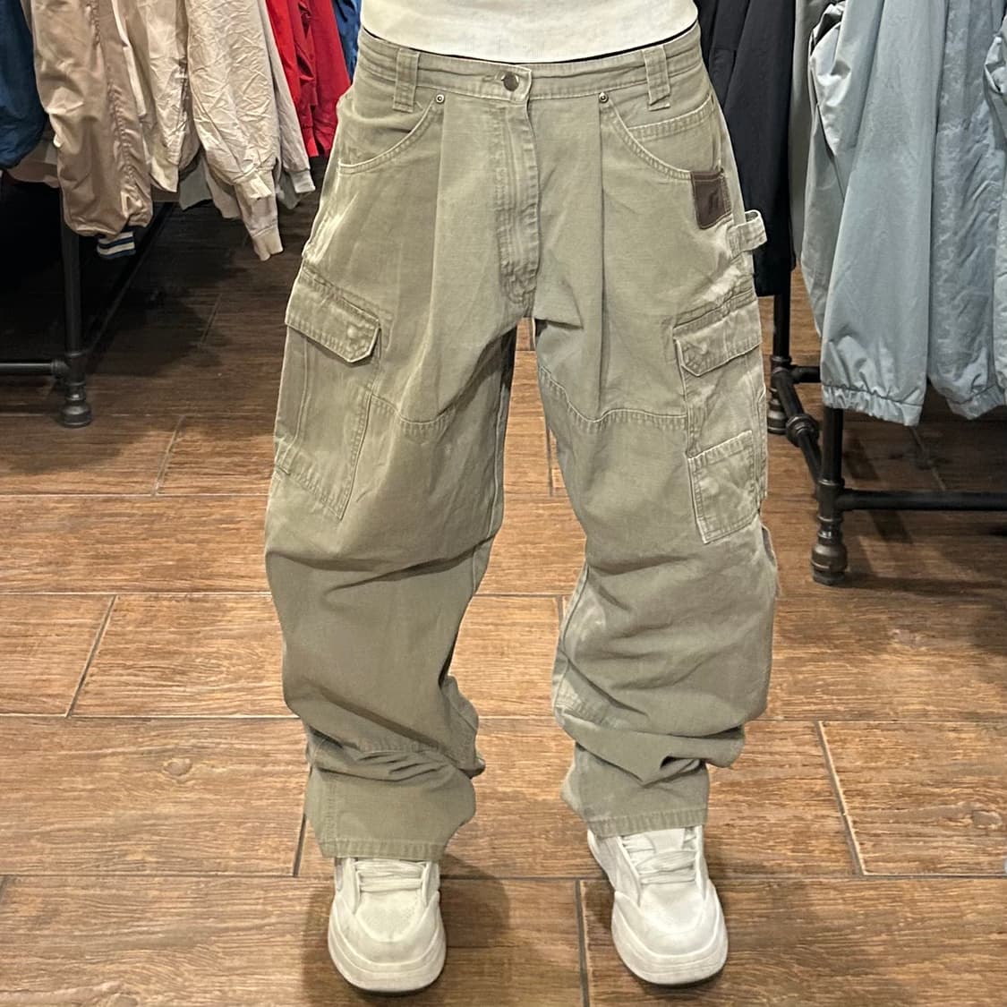 [HI] VTG 카고 팬츠 베이지 상품이미지2