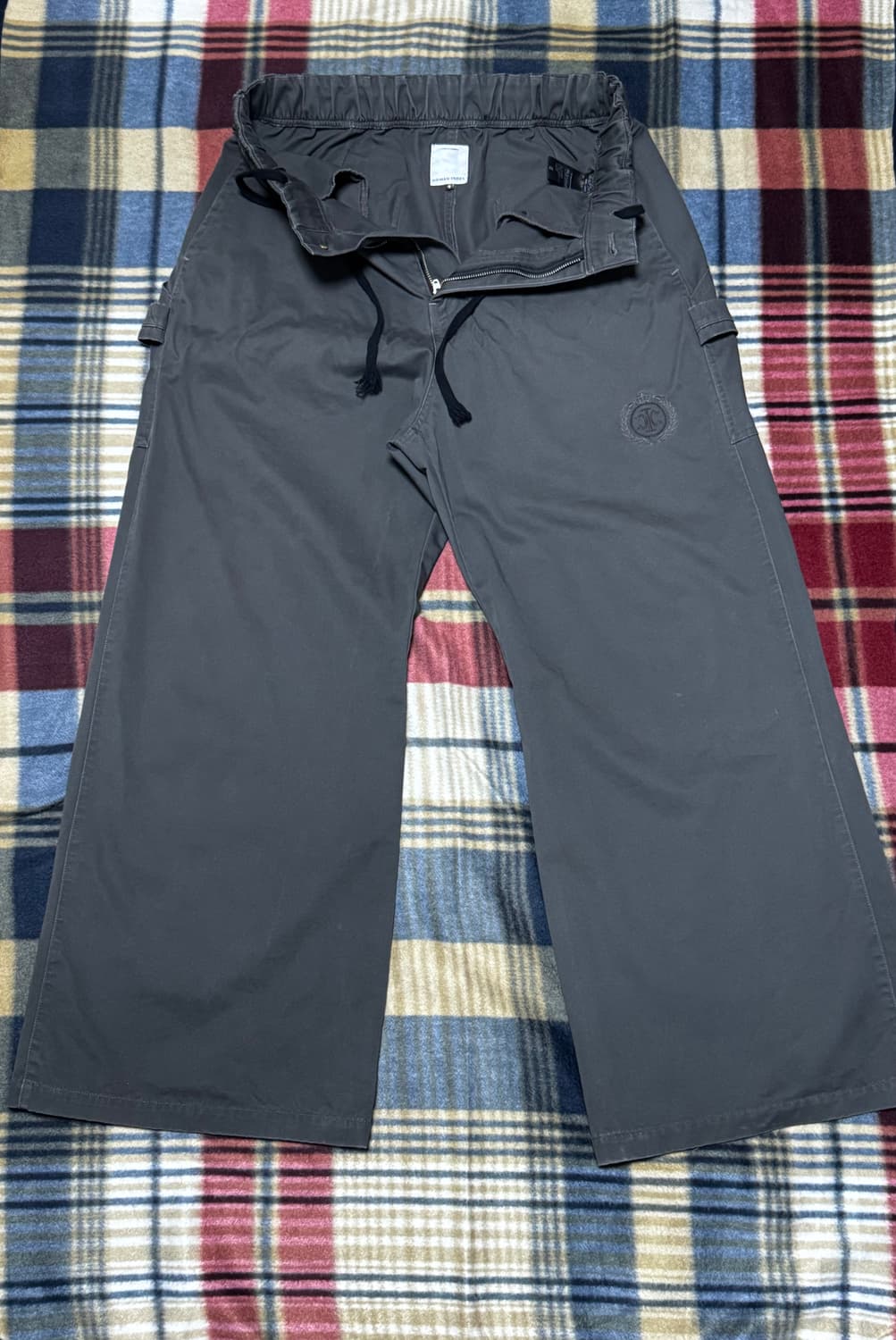 폴리테루 카펜터 팬츠 (차콜 그레이, 4) 상품이미지1