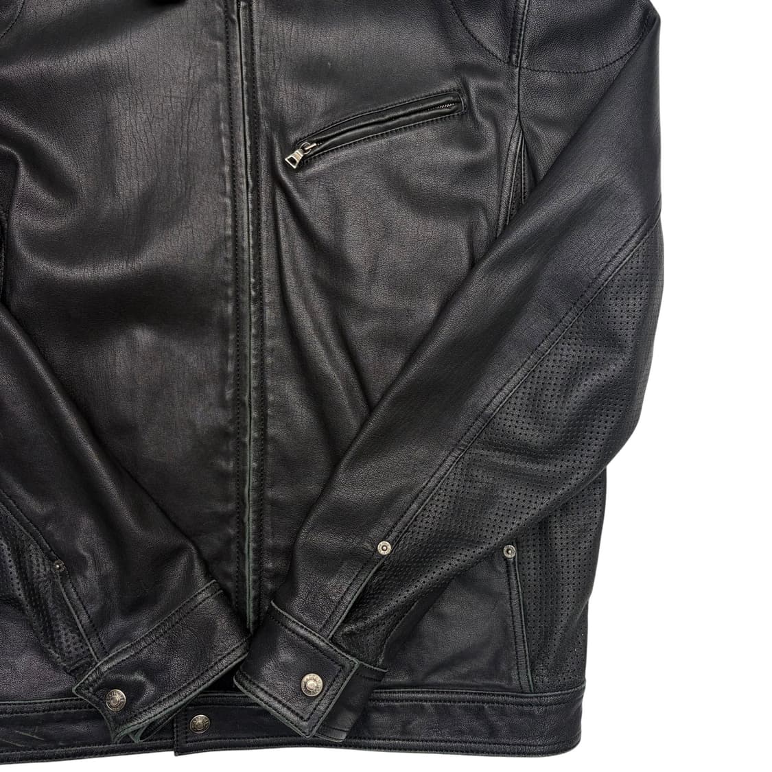 빈폴 블랙 라이더 레더 자켓 L 상품이미지3