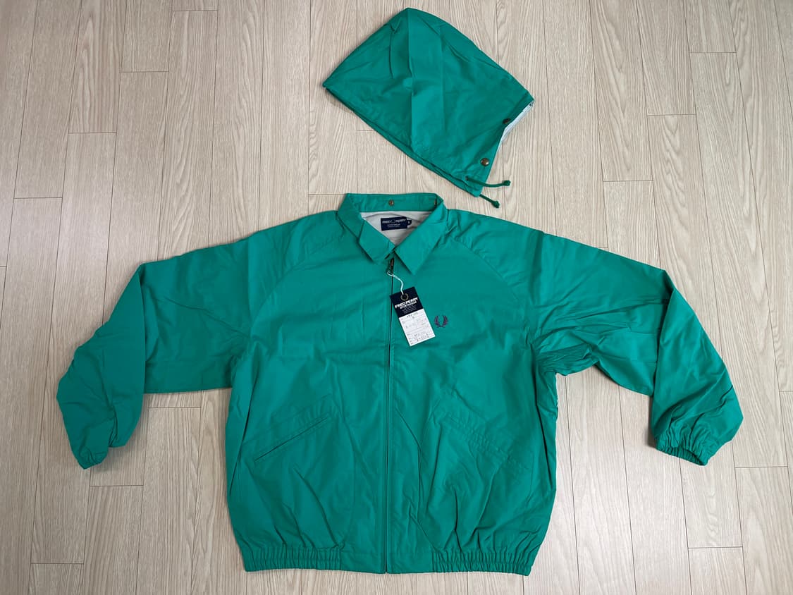 프레드페리 90s JAPAN 트윌 블루종 1번 Fred Perry OLD 상품이미지5