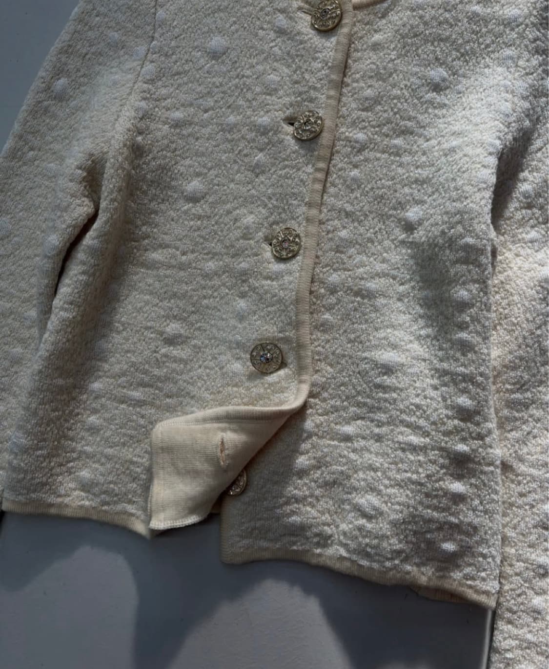 입생로랑 트위드 자켓 가디건 (Yves Saint Laurent 상품이미지6