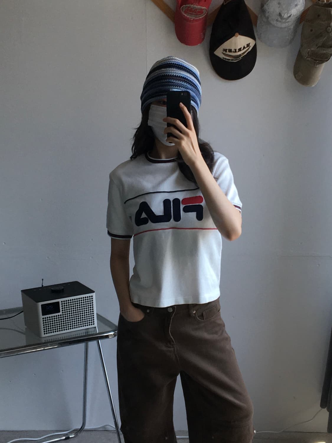 필라 중앙빅로고 링거티 상품이미지1