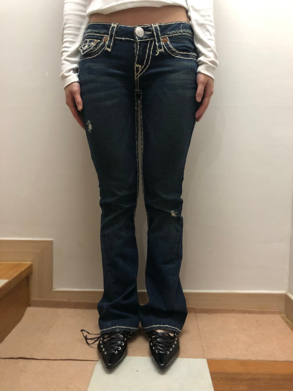 빈티지 트루릴리젼 데님 팬츠 상품이미지3