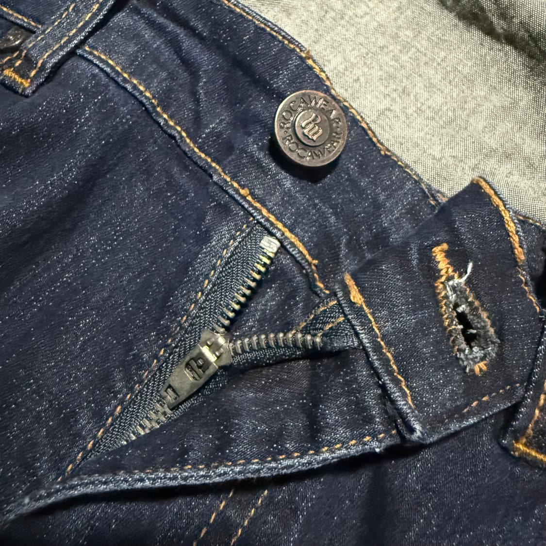 Slim Fit Moto / Biker Denim Jeans 상품이미지4