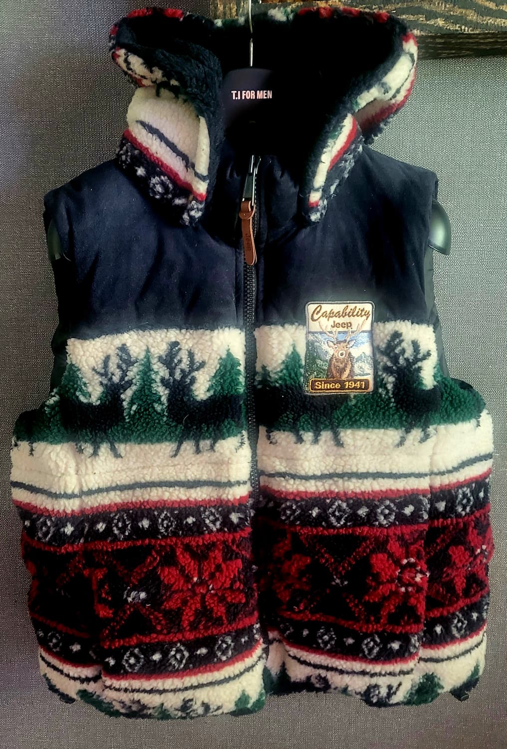 [미사용 새상품] jeep 겨울 패딩 베스트조끼 상품이미지1