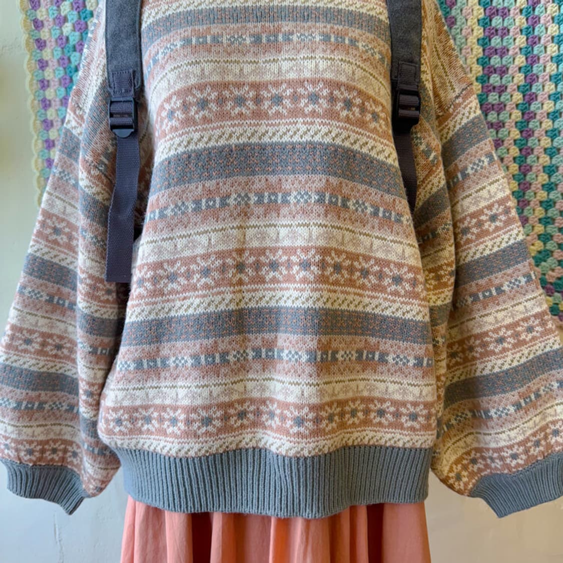 셀니빈티지 노르딕 니트 상품이미지5